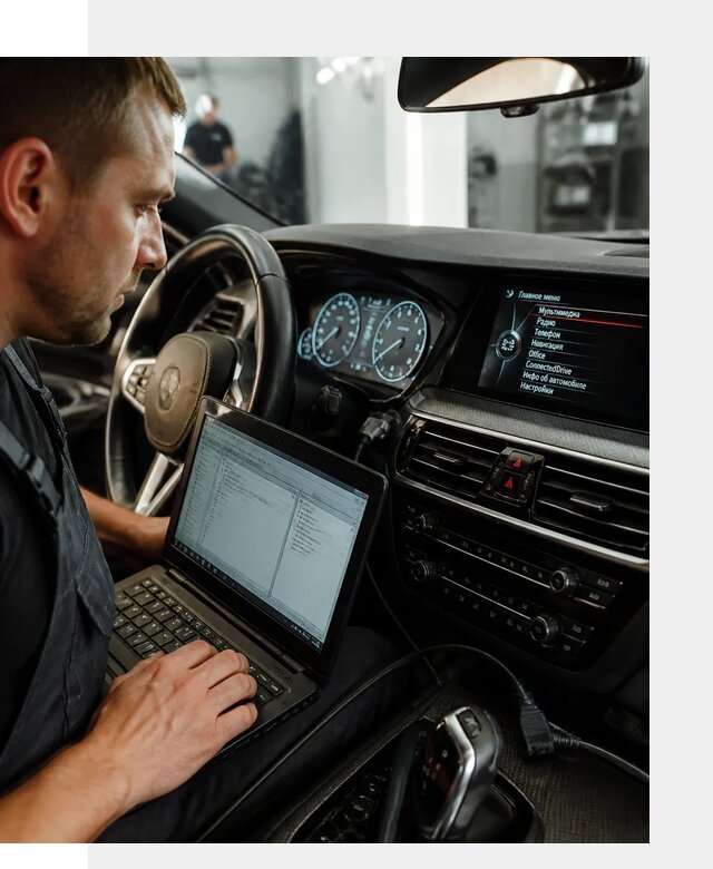 Русификация приборной панели BMW для авто в Борисоглебске от компании