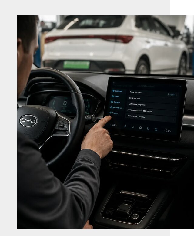 Русификация BYD E2 в Борисоглебске от 15502 р. | ФастМобиль-Брс под ключ