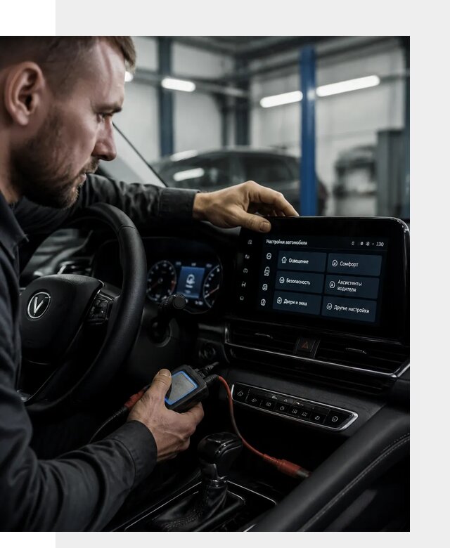 Русификация Changan CS55 и мультимедиа под ключ в Борисоглебске