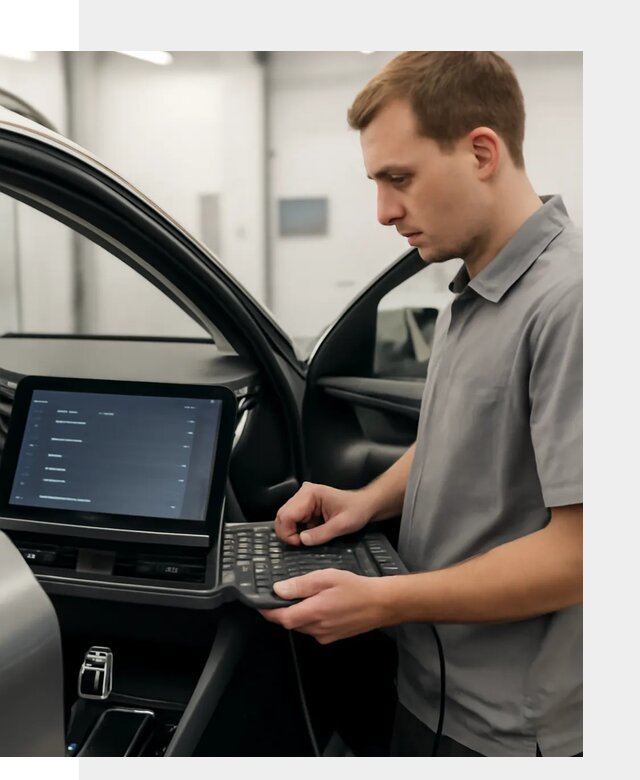Русификация мультимедиа автомобилей Lynk Co в Борисоглебске