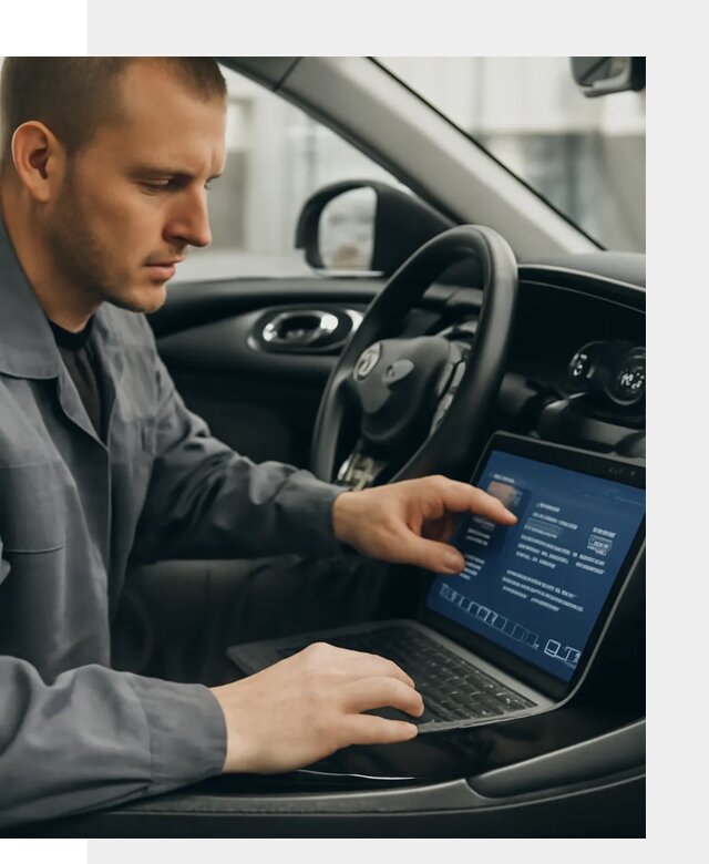 Русификация приборной панели автомобиля Lynk Co в Борисоглебске