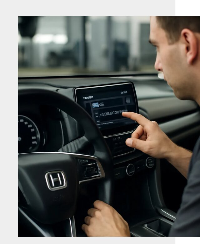 Русификация панели приборов Honda в Борисоглебске по цене 5202 ФастМобиль-Брс
